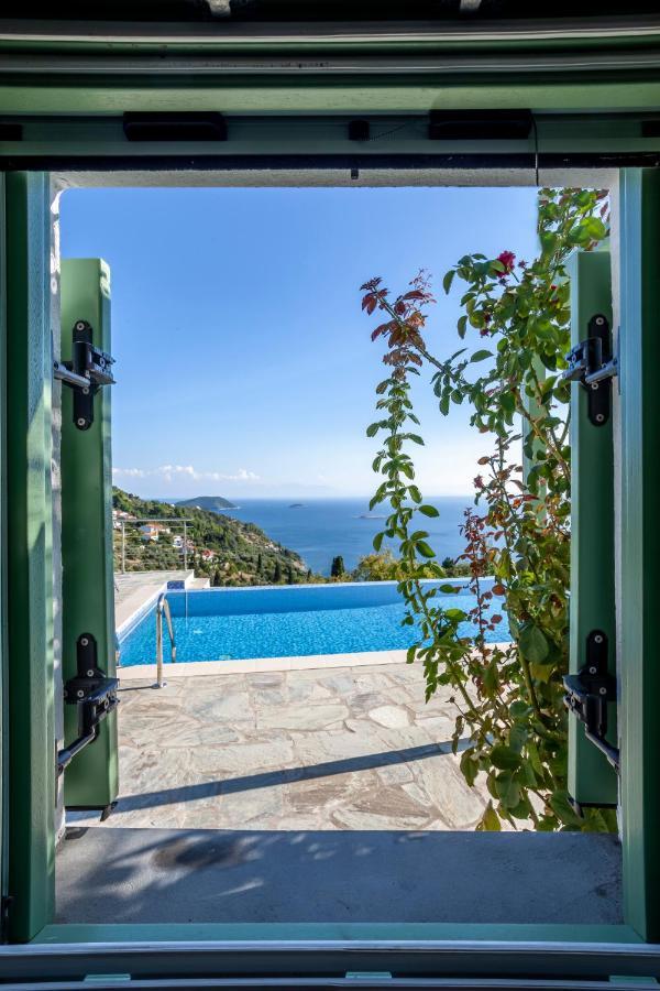 Olea Skopelos Villas With Swimming Pools & Sea View Panormos  Extérieur photo
