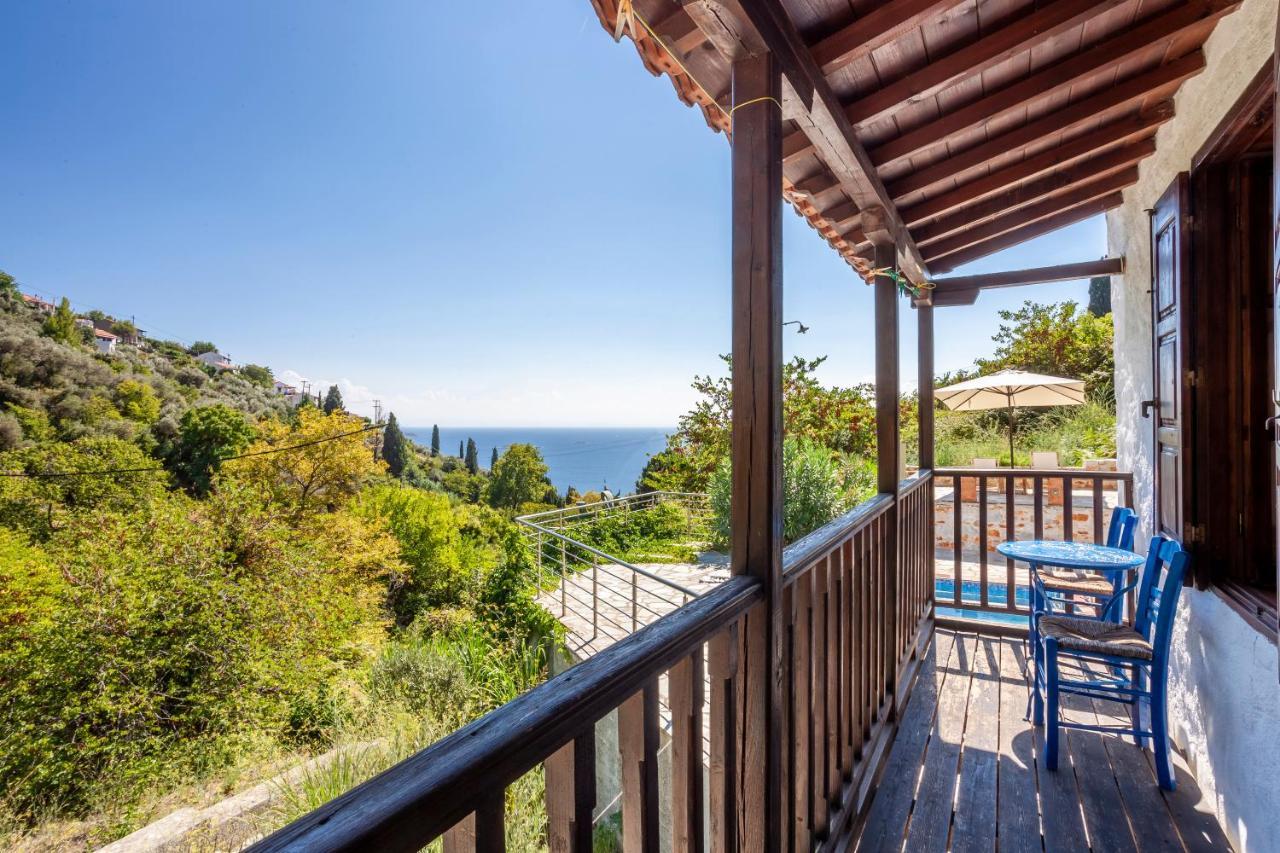 Olea Skopelos Villas With Swimming Pools & Sea View Panormos  Extérieur photo