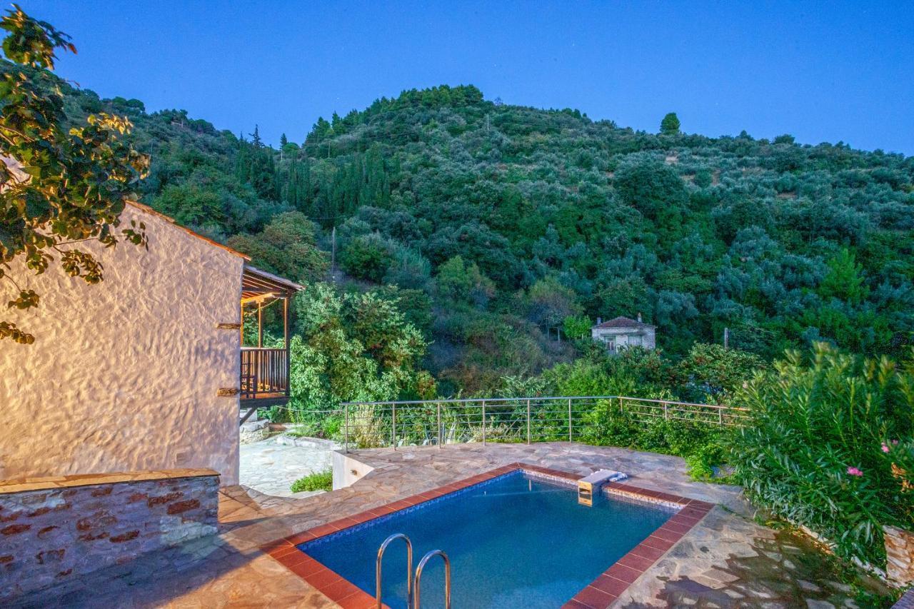 Olea Skopelos Villas With Swimming Pools & Sea View Panormos  Extérieur photo