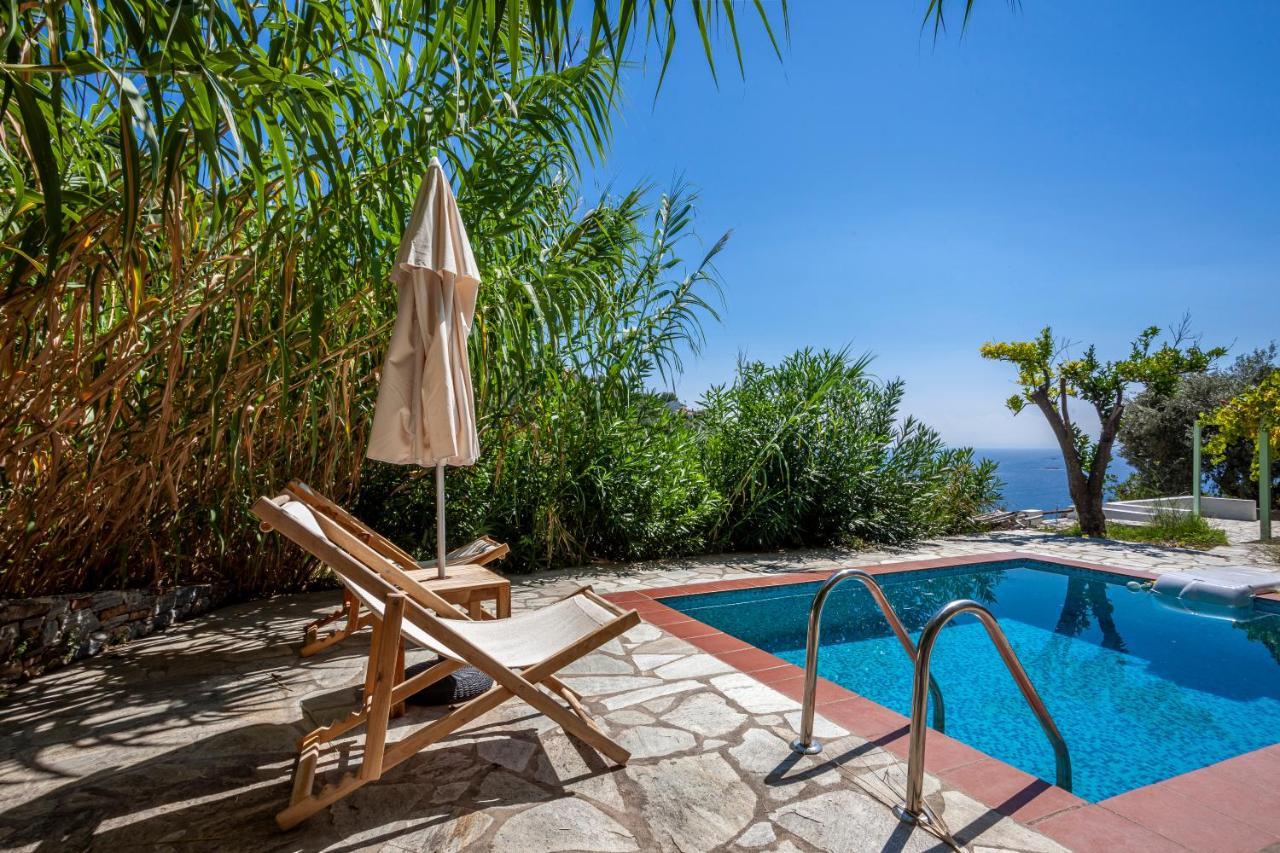 Olea Skopelos Villas With Swimming Pools & Sea View Panormos  Extérieur photo