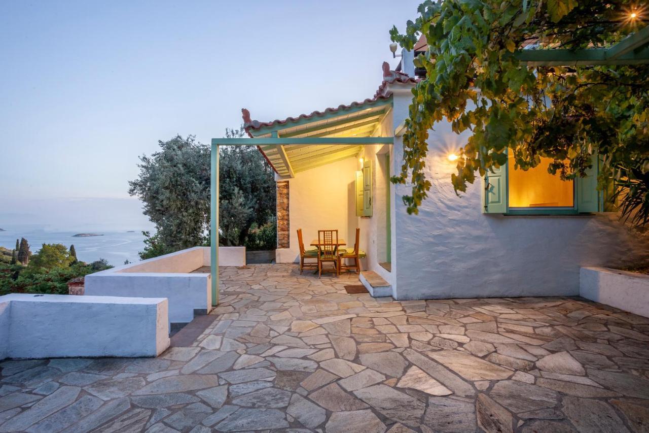 Olea Skopelos Villas With Swimming Pools & Sea View Panormos  Extérieur photo