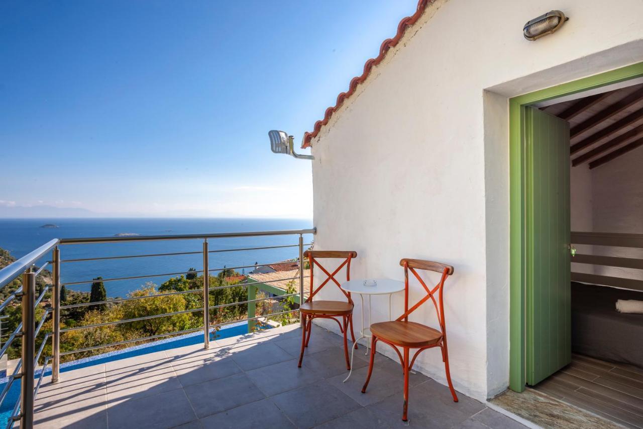 Olea Skopelos Villas With Swimming Pools & Sea View Panormos  Extérieur photo