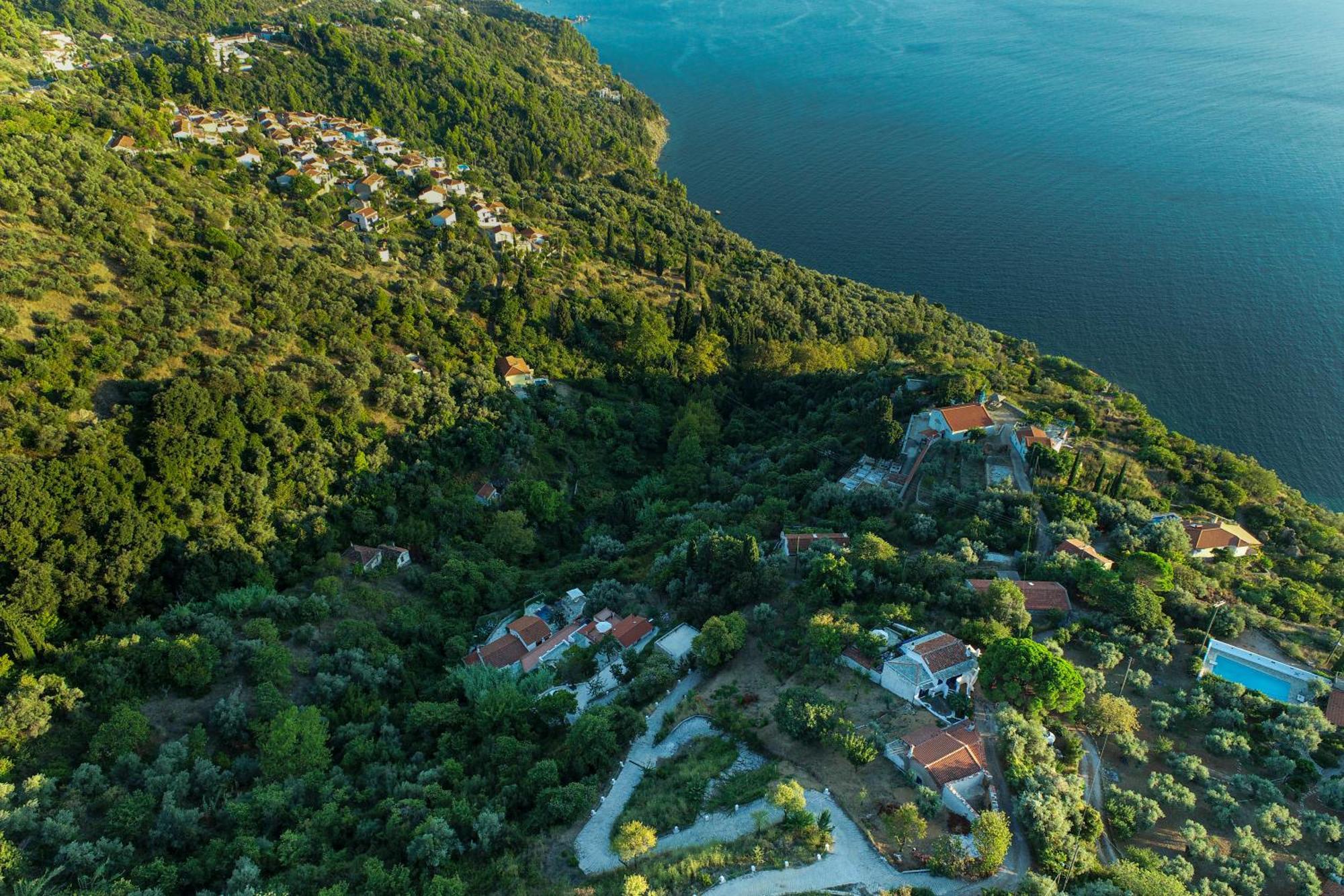 Olea Skopelos Villas With Swimming Pools & Sea View Panormos  Extérieur photo